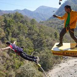 Take the plunge with our Bungy Jump